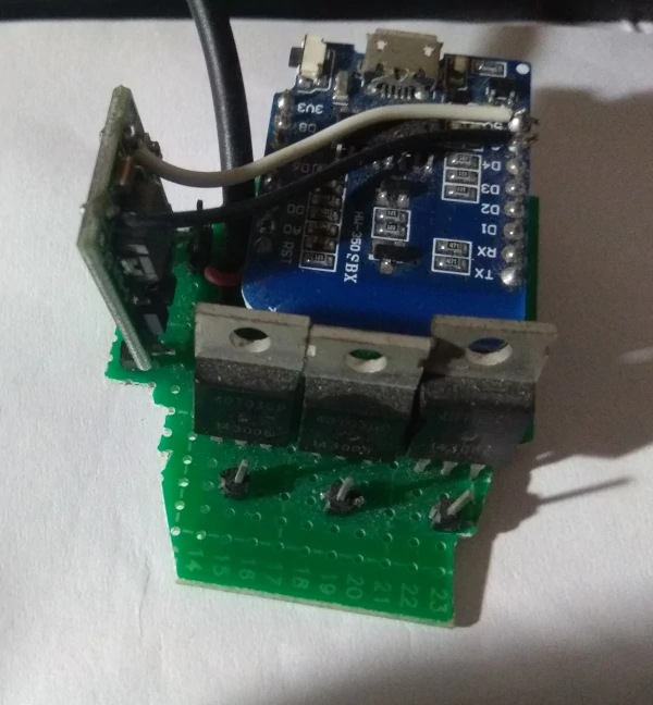 WiFi RGB LED controller